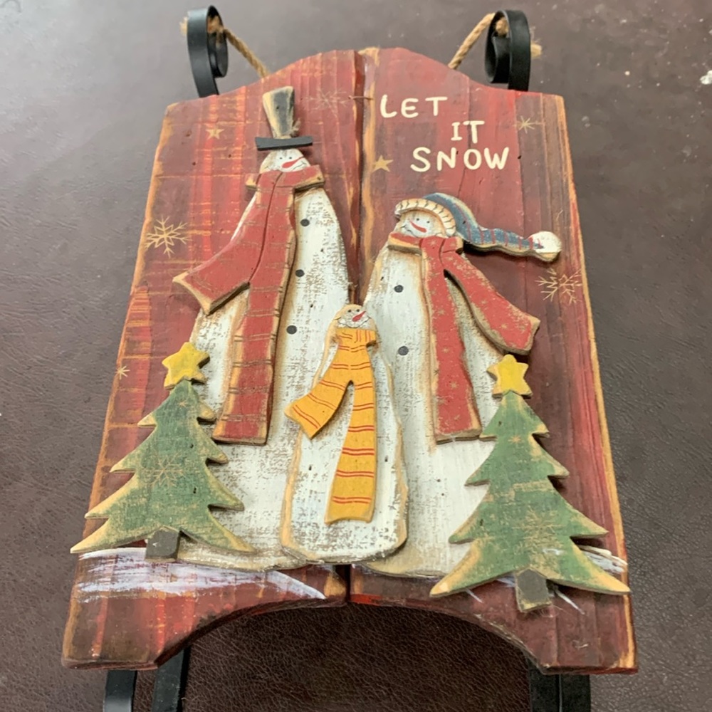Snow sled for your winter cabin / ski chalet